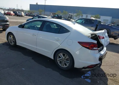 2019 Hyundai Elantra Sel from USA, damaged, VIN 5NPD84LFXKH403202